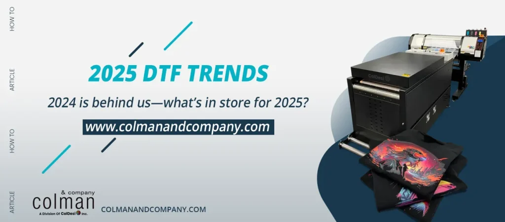 California DTF trends 2025: Drivers of Growth in Apparel