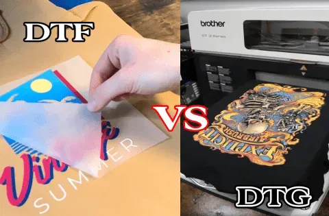 DTF vs DTG: Choosing the Right Printing Method for Apparel